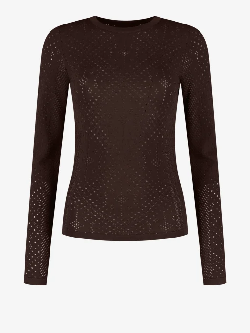 Ajour gebreide top