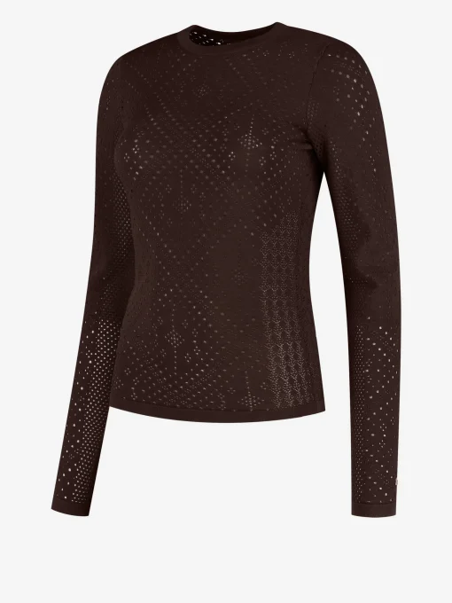 Ajour gebreide top