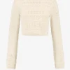Ajour knit Cropped Top