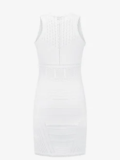 Ajour knit jurk