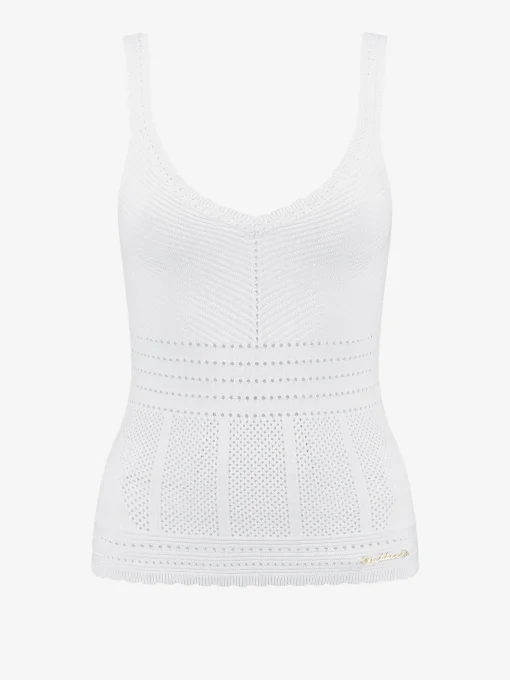 Ajour knit tanktop