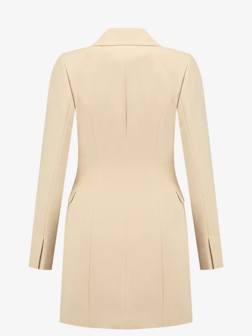 Blazer jurk met N-knoop