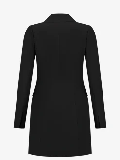 Blazer jurk met N-knoop