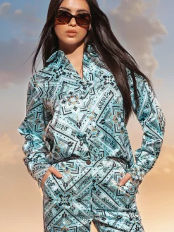 Blouse met print