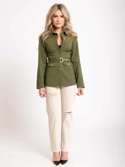 Blouse met riem