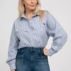 Blouse met strepen