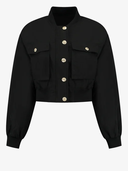 Bomber jas met boxy fit