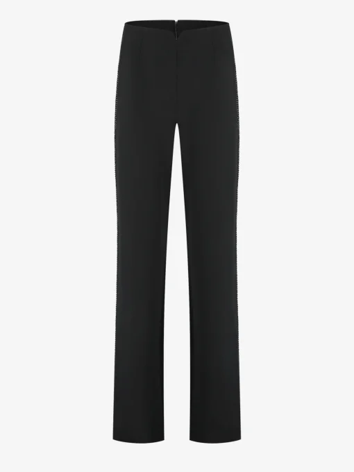 Broek met glitter studs