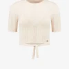 Crop Top met strikkoord
