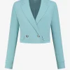 Cropped blazer