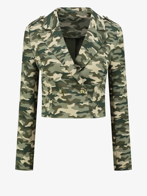 Cropped blazer