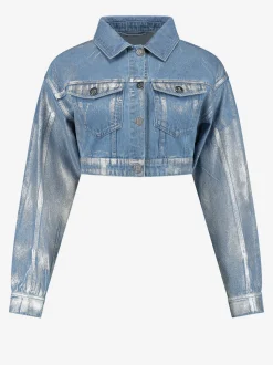 Cropped Metallic jacket
