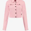 Denim jacket met lijn details