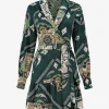 Dress met print