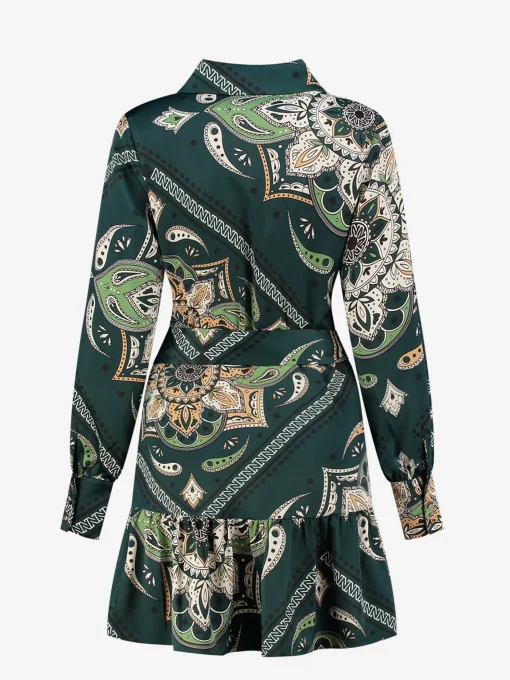 Dress met print