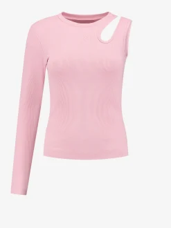 Een mouw top met cut out
