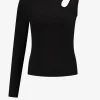 Een mouw top met cut out