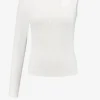 Een mouw top met cut out