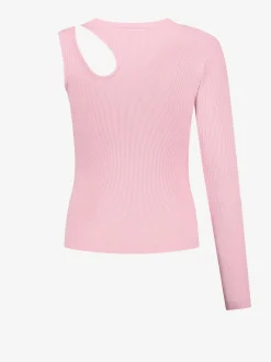 Een mouw top met cut out