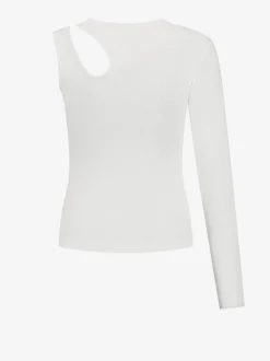 Een mouw top met cut out