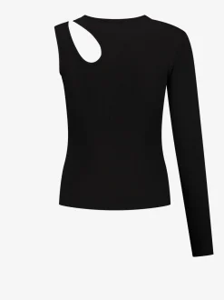 Een mouw top met cut out