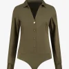 Fitted blouse body