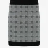 Fitted geruite rok