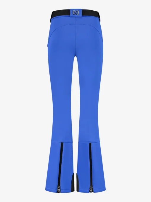 Flared ski broek met elastische riem