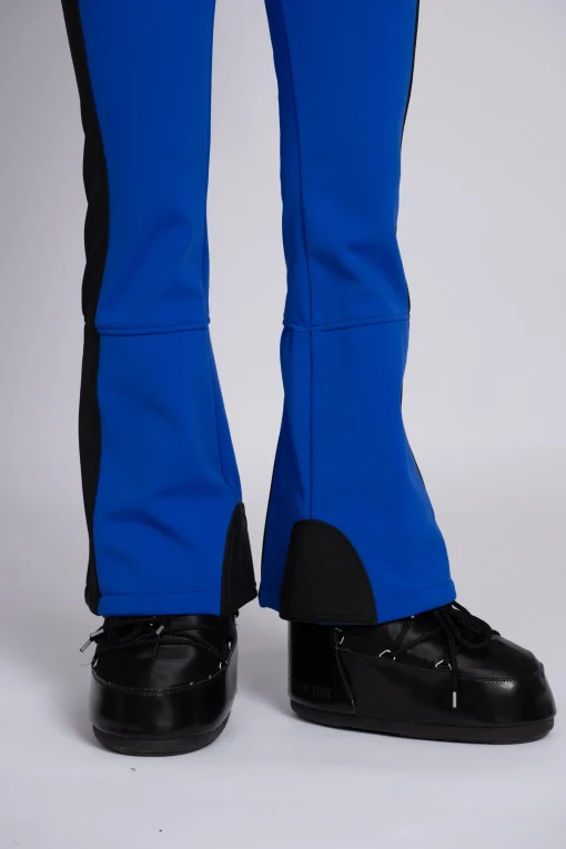 Flared ski broek met elastische riem