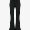 Flared ski broek met verstelbare tailleband