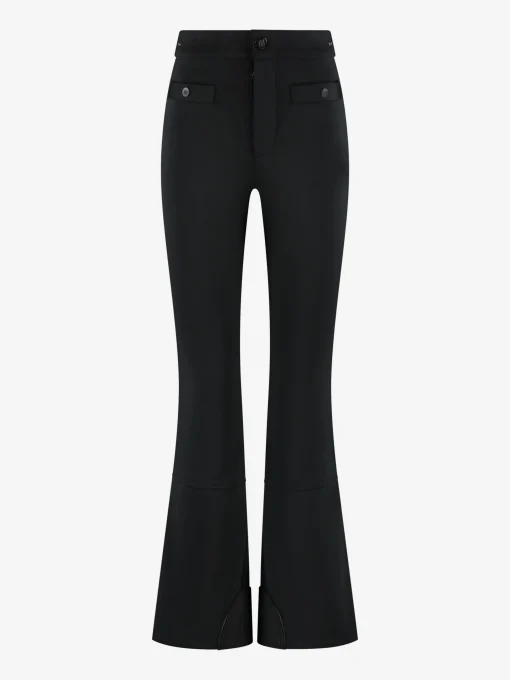 Flared ski broek met verstelbare tailleband