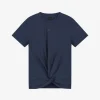 Geknoopt T-shirt
