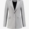 Gemêleerde blazer