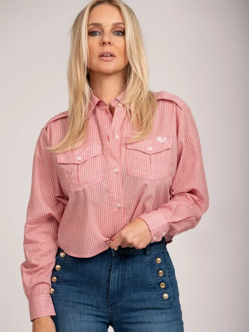 Gestreepte blouse