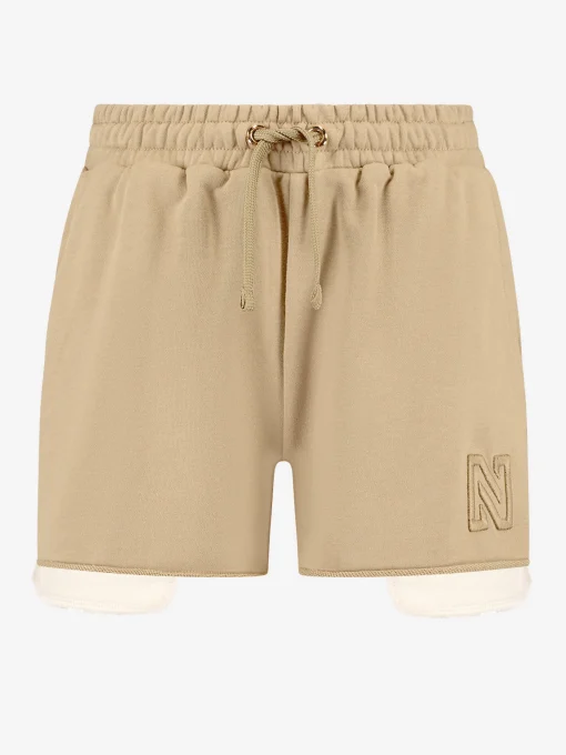 High rise jogging short
