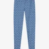 High rise legging met logo patroon
