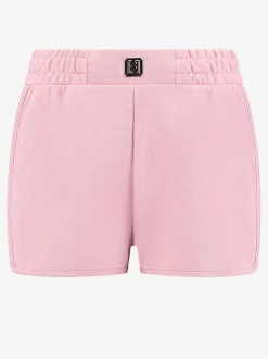Jogging short met metalen logo