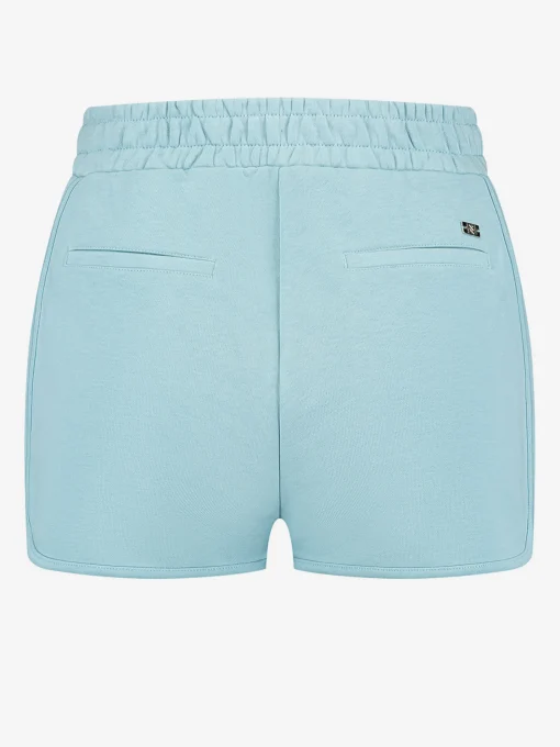 Jogging short met metalen logo