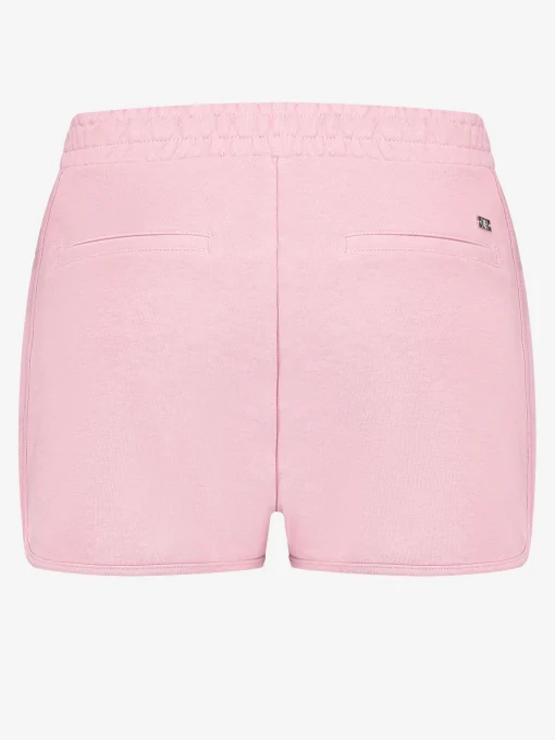 Jogging short met metalen logo