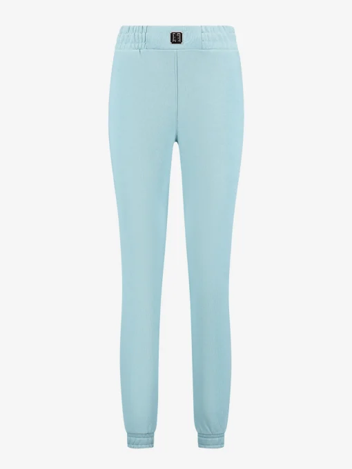 Joggingbroek met metalen logo