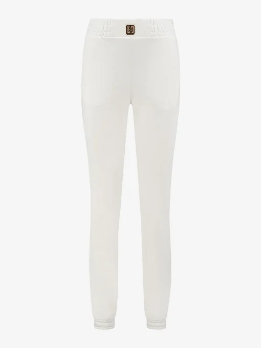 Joggingbroek met metalen logo