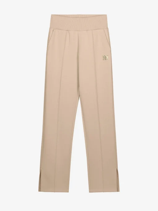 Joggingbroek met pailletten logo