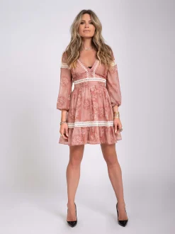 Jurk met bloemen patroon