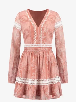 Jurk met bloemen patroon