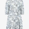 Jurk met bloemen print