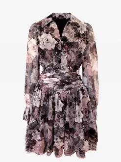 Jurk met bloemenprint