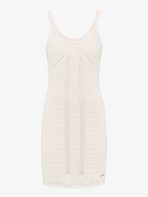 Jurk met crochet
