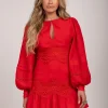 Jurk met embroidery