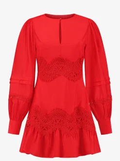 Jurk met embroidery