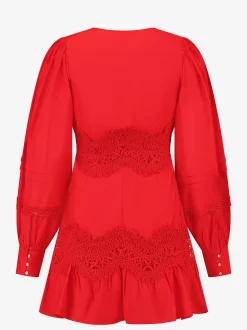 Jurk met embroidery